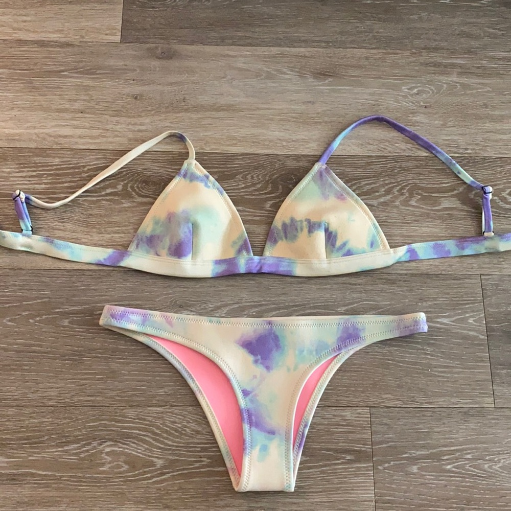Triangl Tie Dye swim set